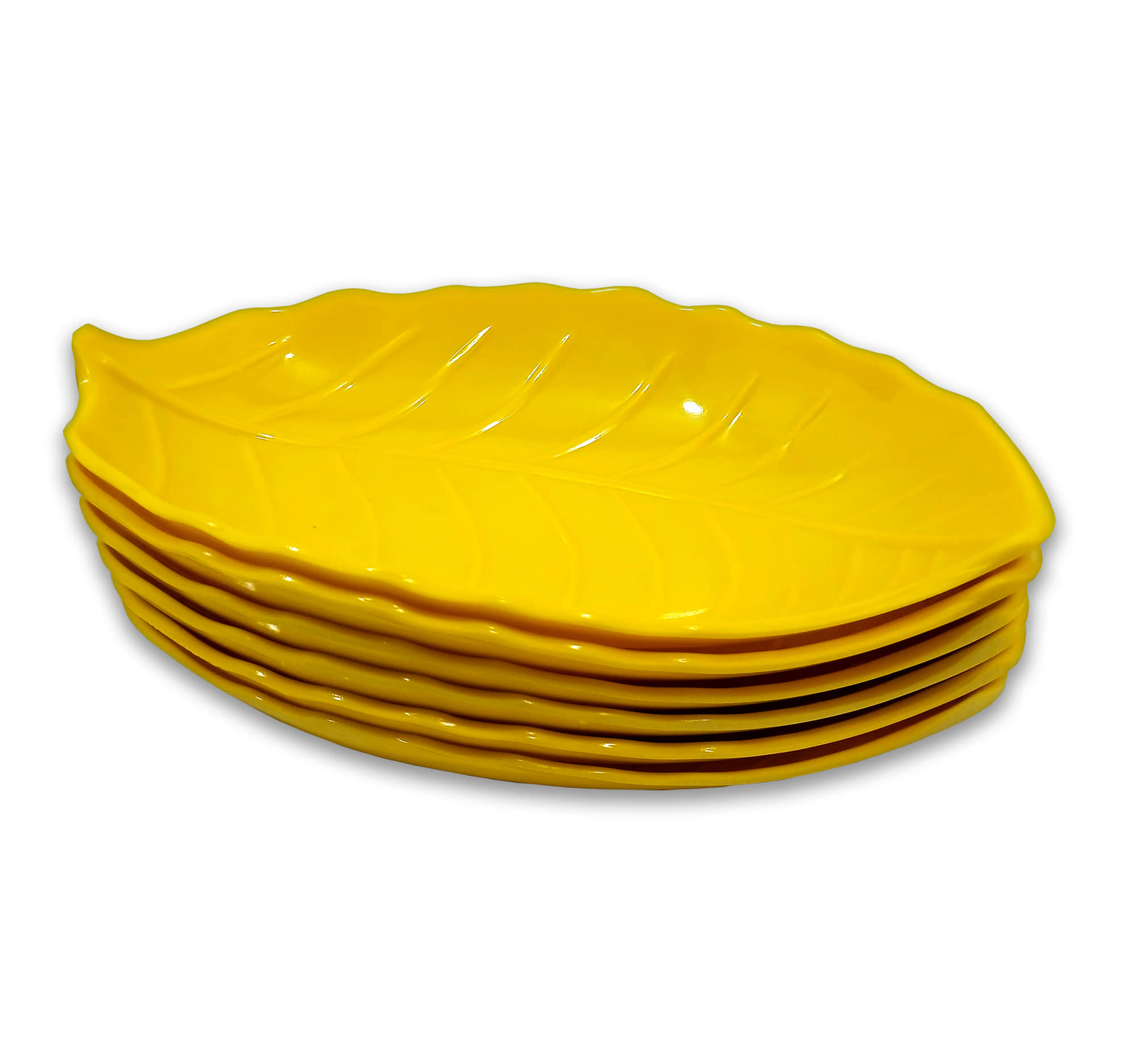 Inpro 6 Pcs Melamine Yellow Platter