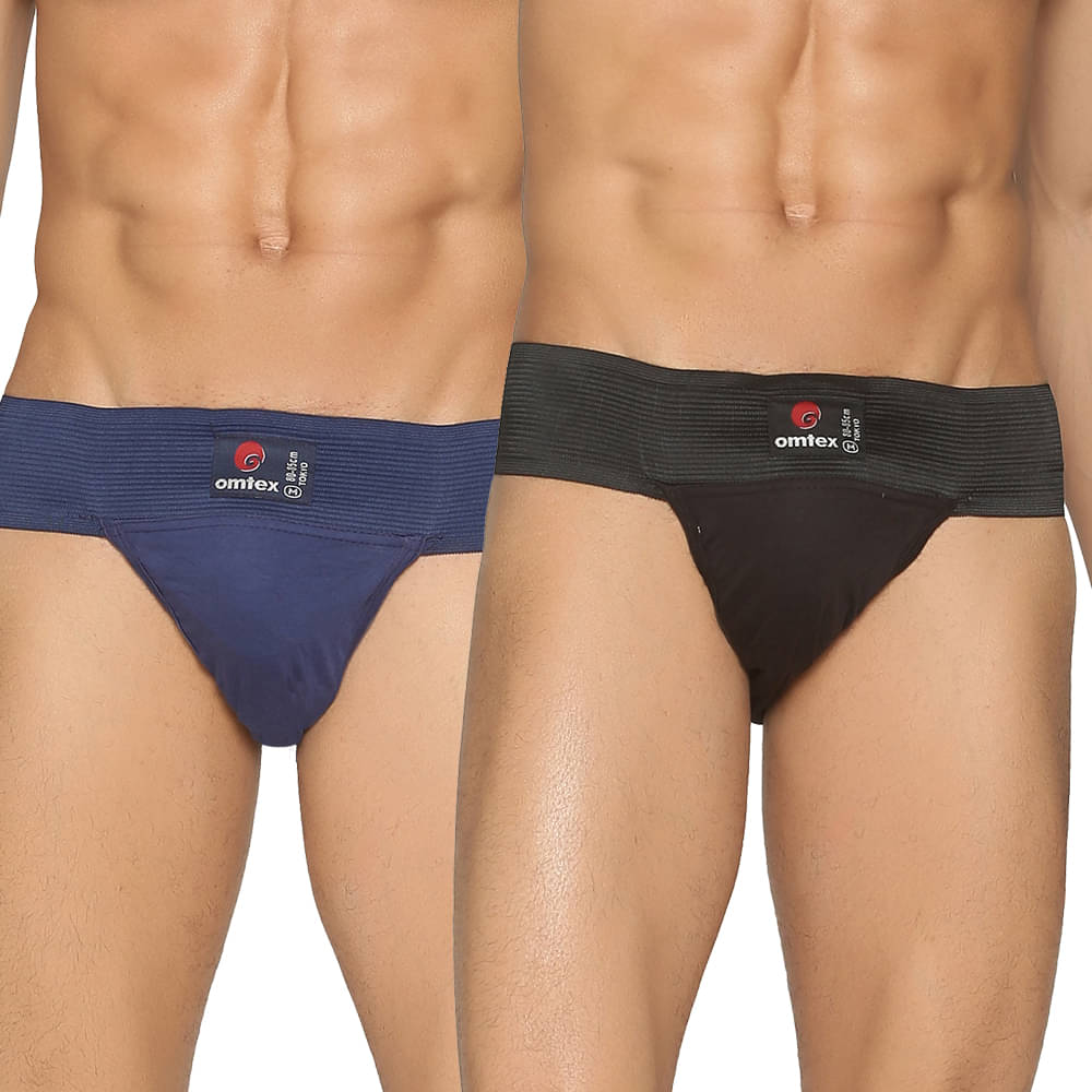 Omtex Pack of 2 Cotton Blend Briefs For Men's ( Multicolor ) Omtex Pack of 2 Cotton Blend Briefs For Men's ( Multicolor )