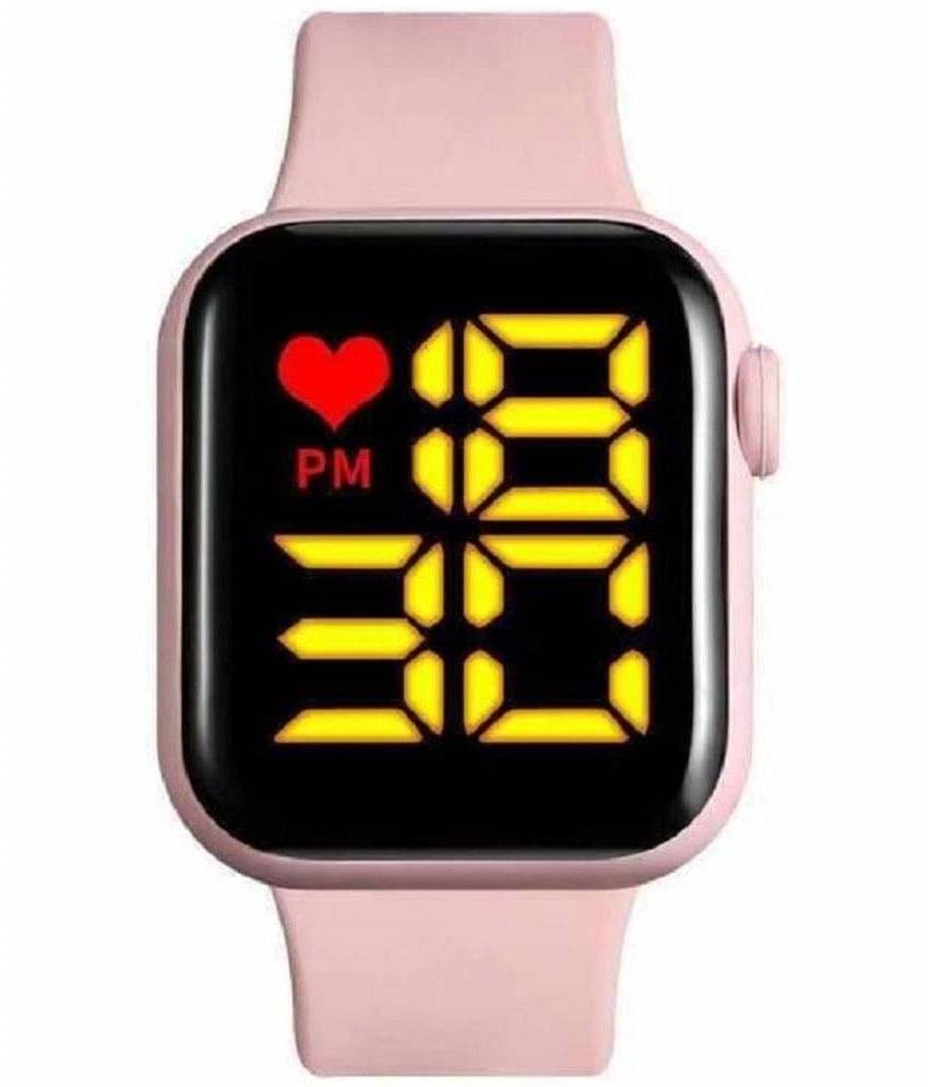 Renaissance Traders - Pink Silicon Digital Womens Watch Renaissance Traders - Pink Silicon Digital Womens Watch
