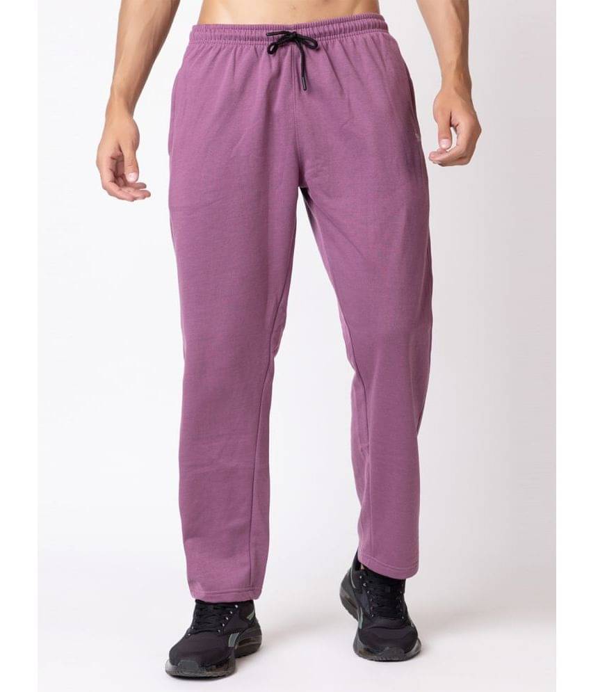 YHA Mauve Fleece Men's Trackpants ( Pack of 1 ) YHA Mauve Fleece Men's Trackpants ( Pack of 1 )