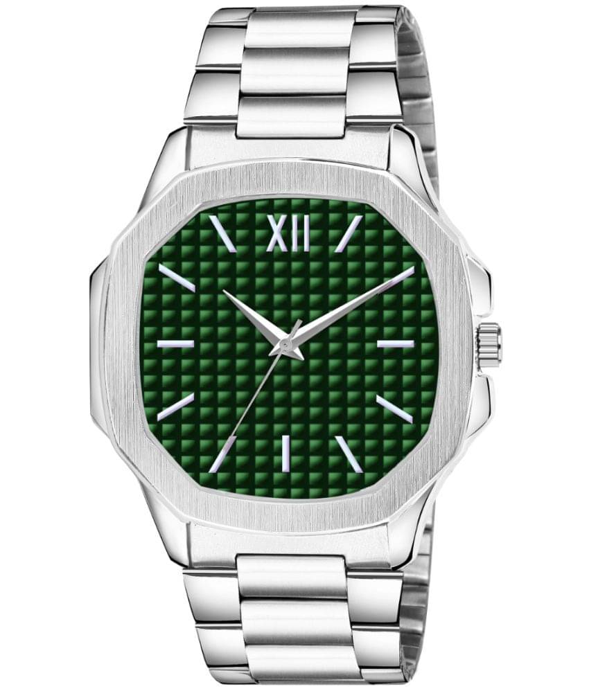     			twixy - Silver Stainless Steel Analog Men's Watch