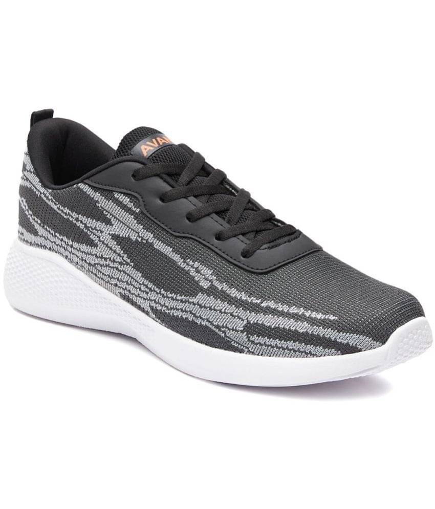 Avant Dual Tone Knitted Gray Men's Sports Running Shoes Avant Dual Tone Knitted Gray Men's Sports Running Shoes