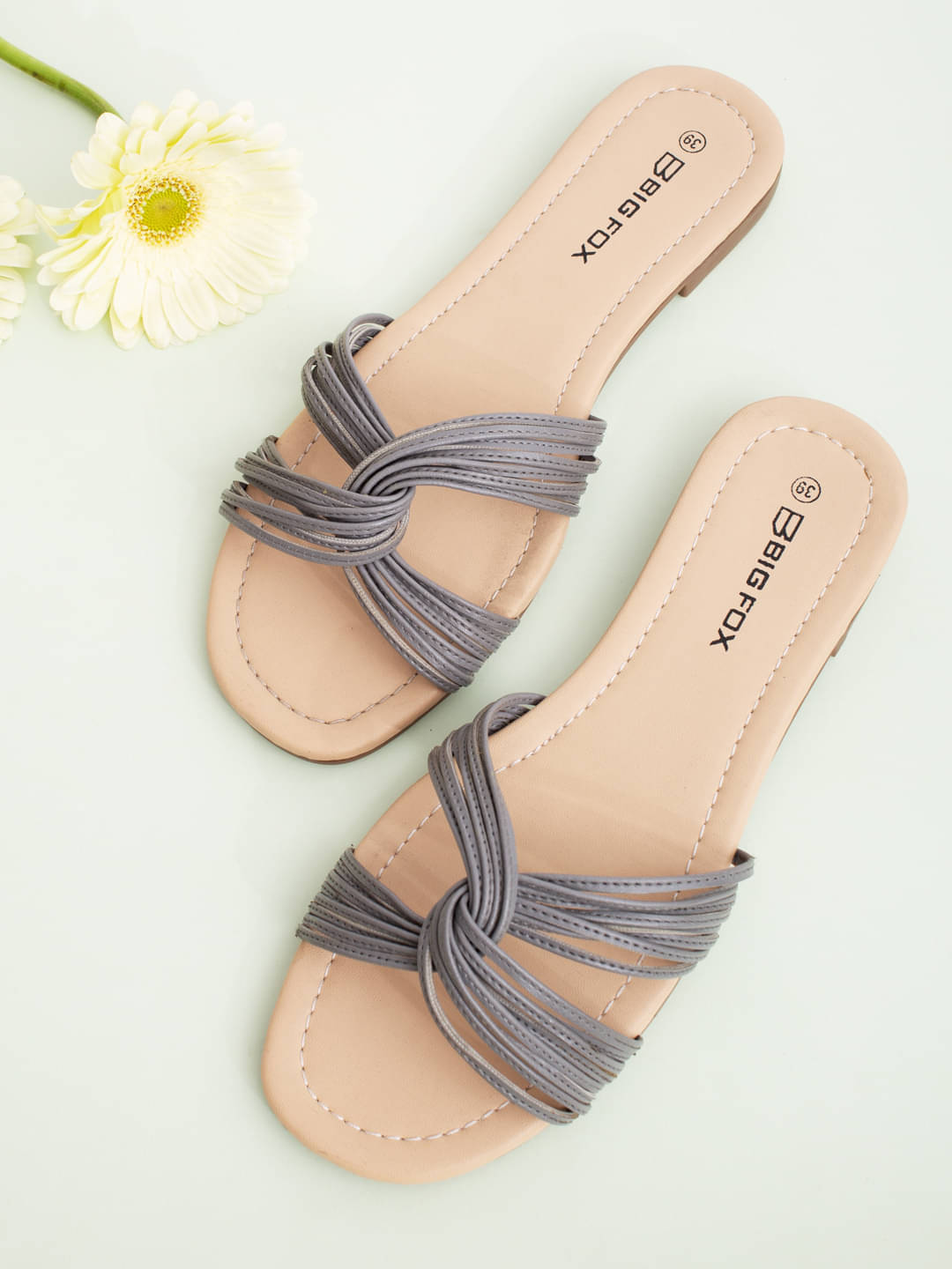     			Big Fox - Gray Women's Flats