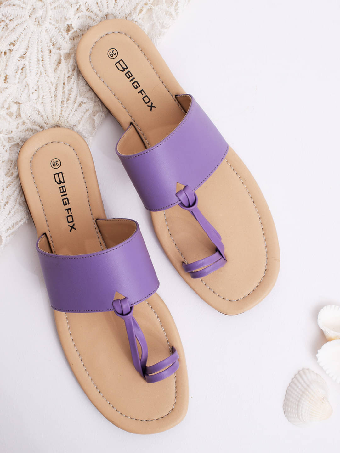     			Big Fox - Purple Women's Flats