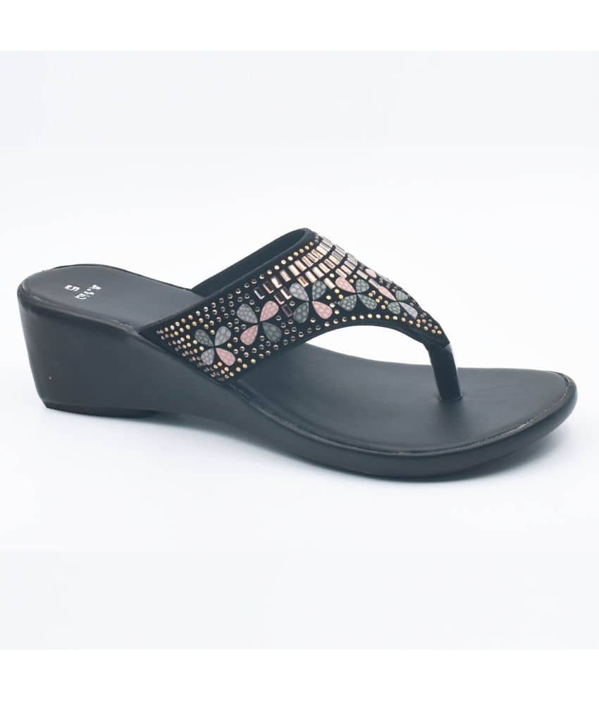 Dream Makers - Black Women's Slip On Heels - Heels | Buy online on ZillyBuy