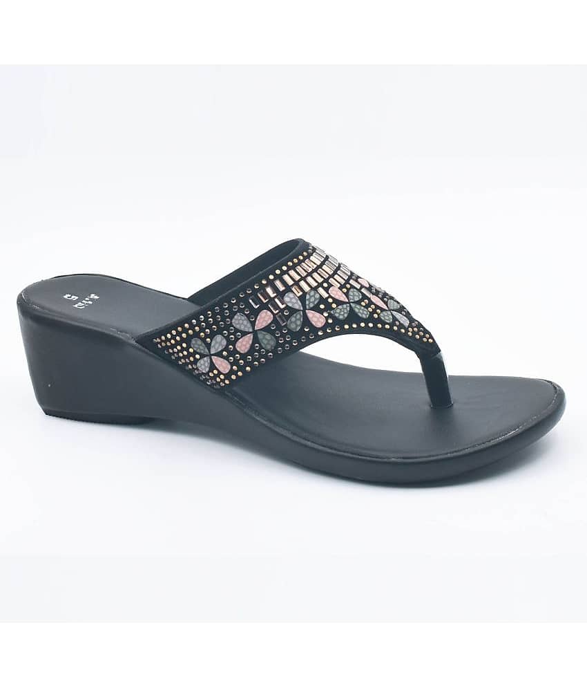 Dream Makers - Black Women's Slip On Heels - Heels | Buy online on ZillyBuy