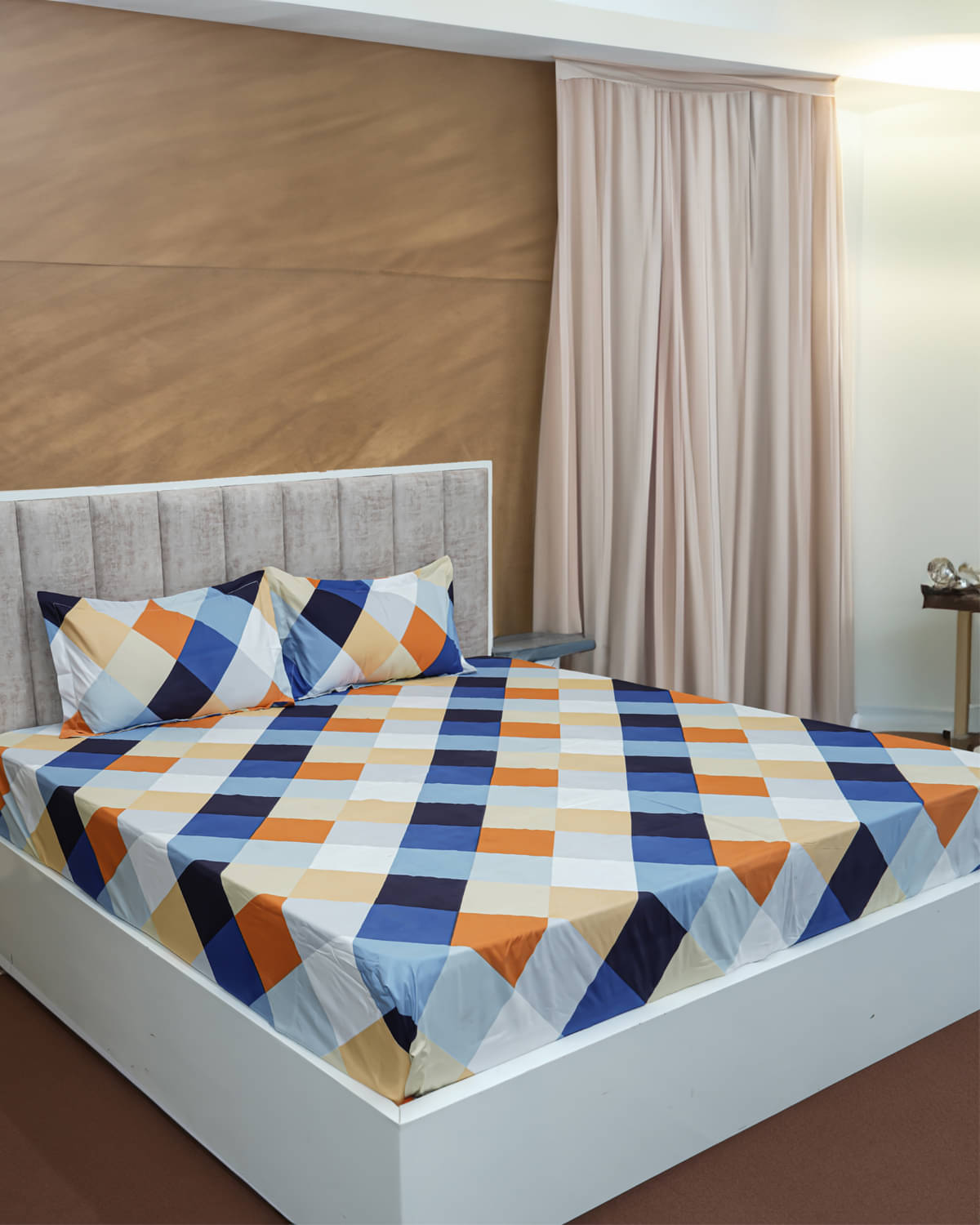 BELLA TRUE Microfiber Double Bedsheet ( Multicolor )     			BELLA TRUE Microfiber Double Bedsheet ( Multicolor )