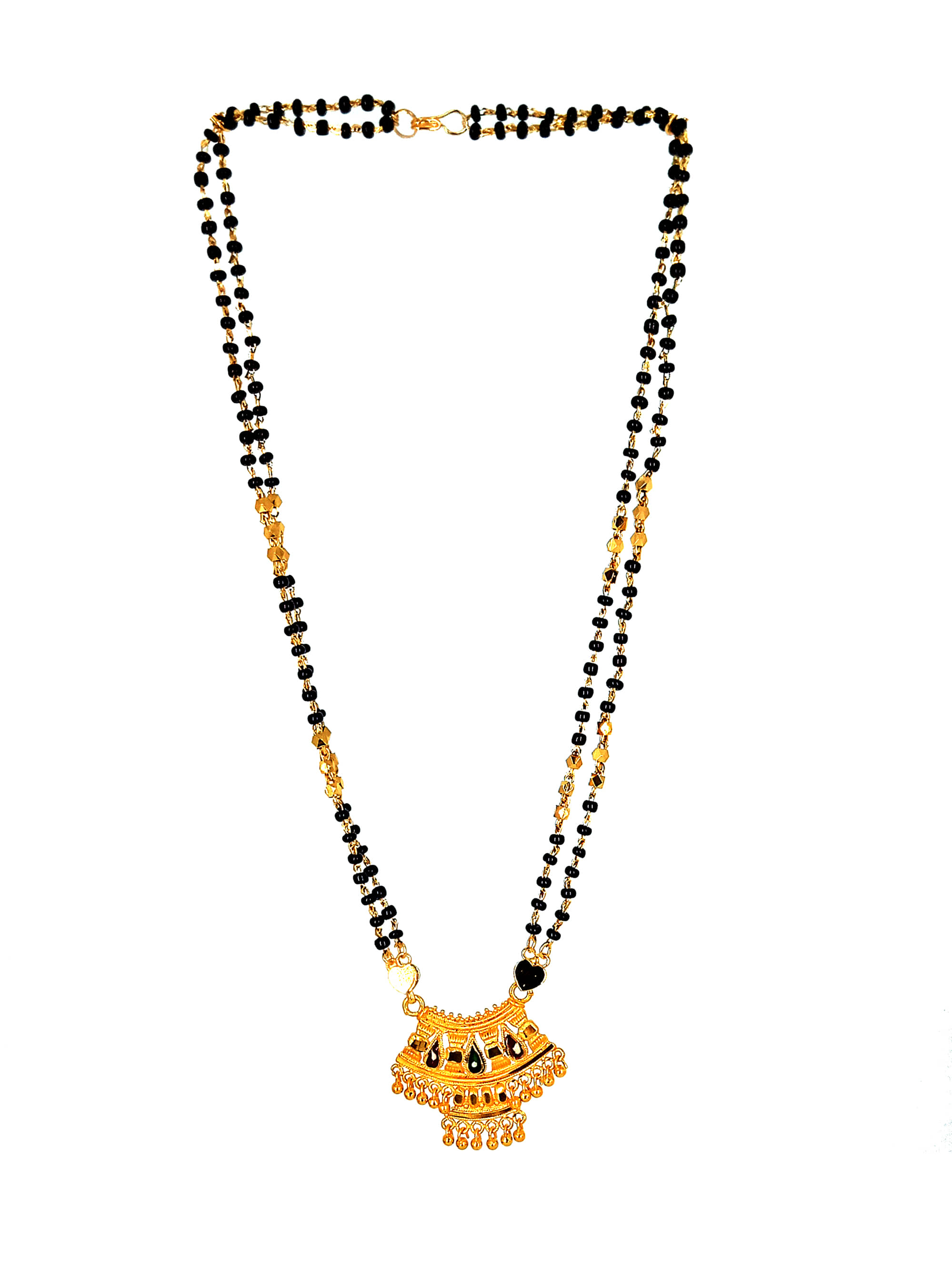 JIPPA - Golden Mangalsutra ( Pack of 1 )