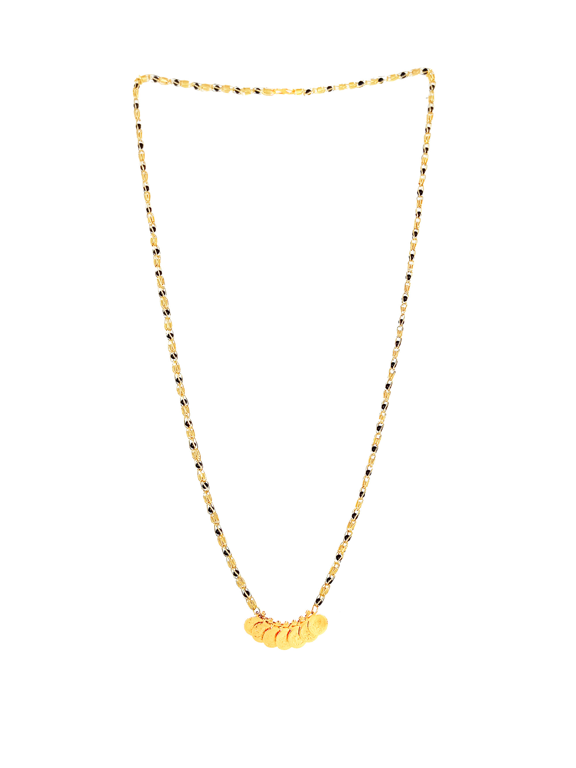 JIPPA - Golden Mangalsutra ( Pack of 1 )