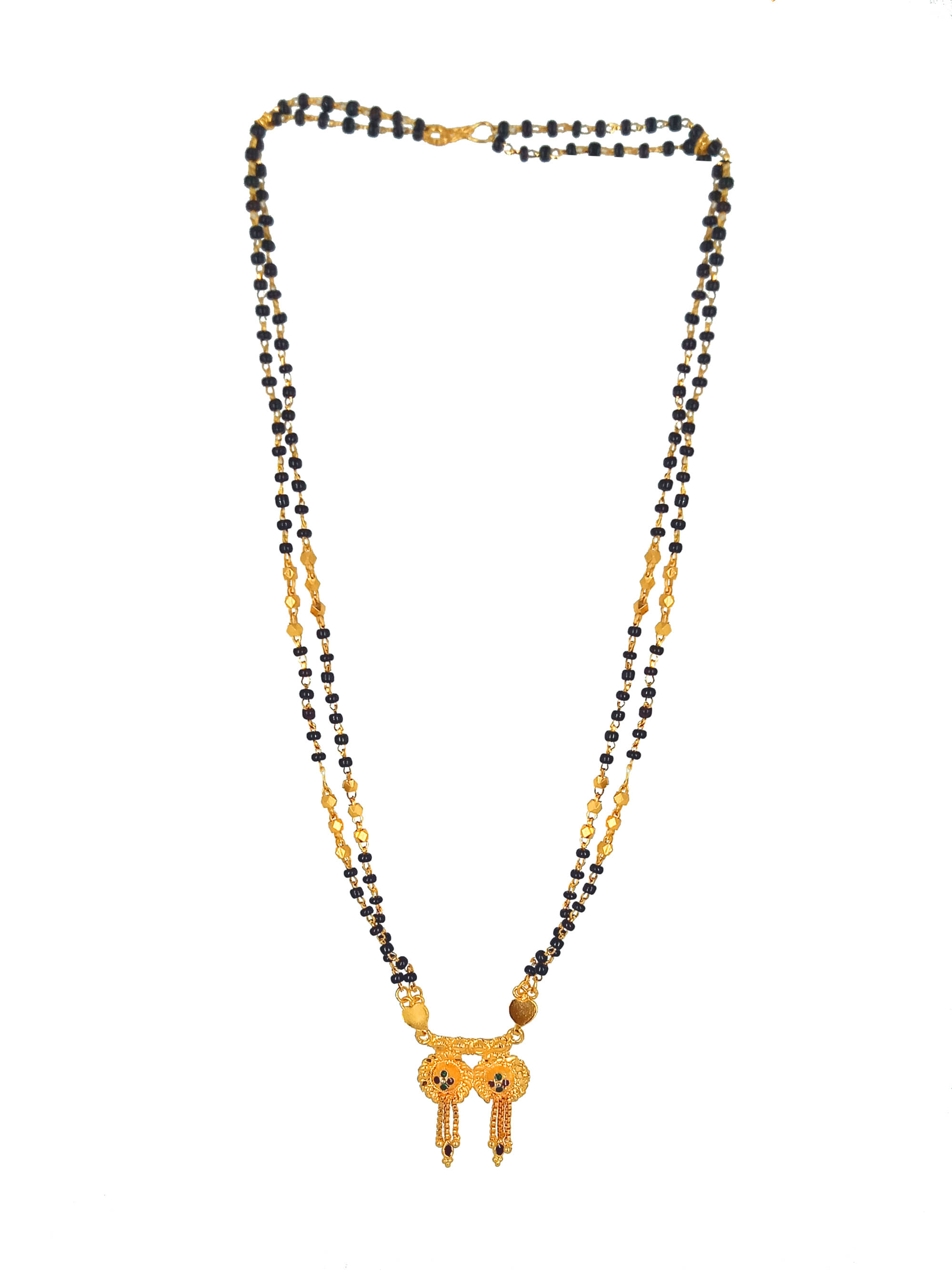 JIPPA - Golden Mangalsutra ( Pack of 1 )