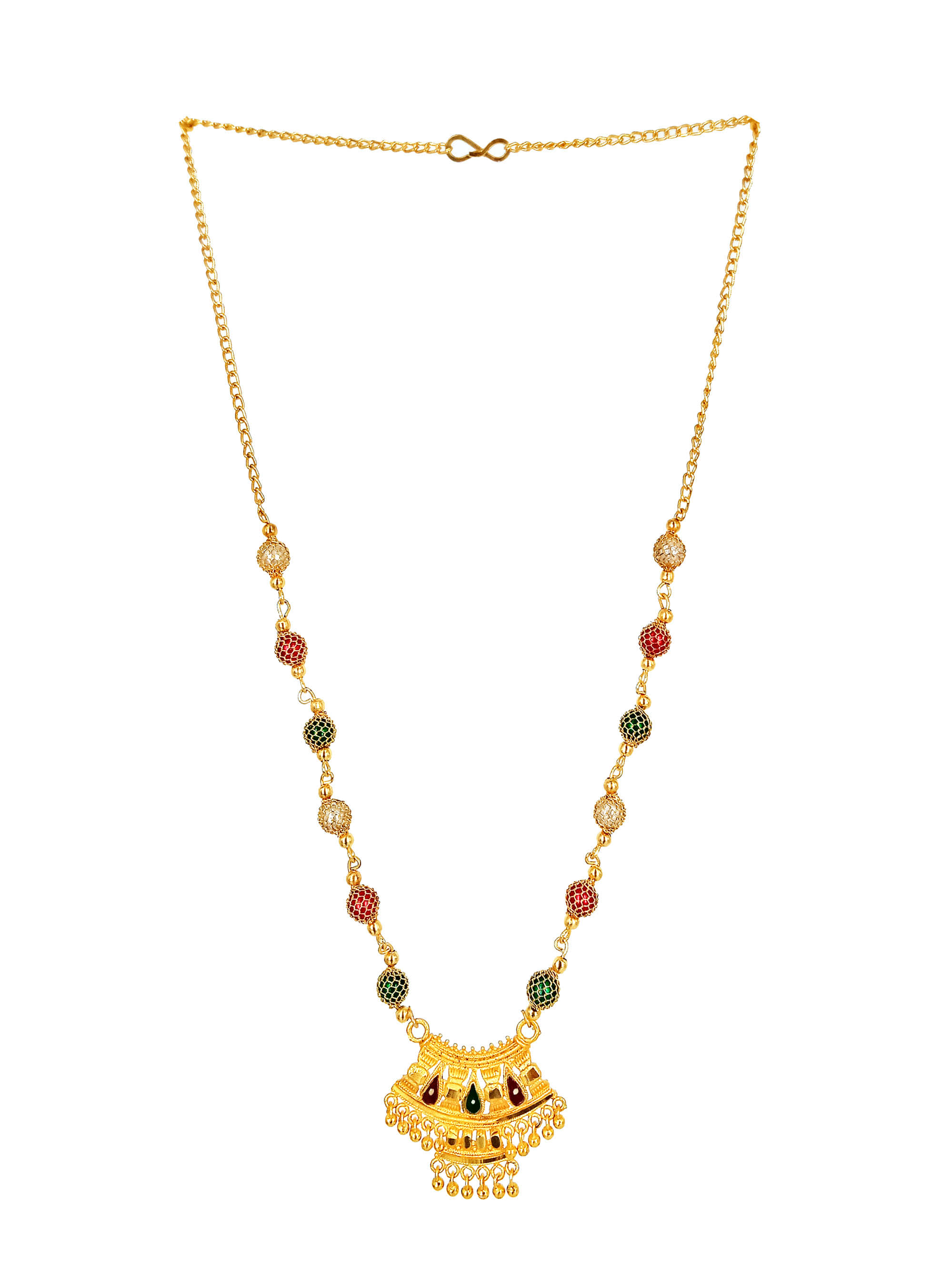 JIPPA - Golden Mangalsutra ( Pack of 1 )