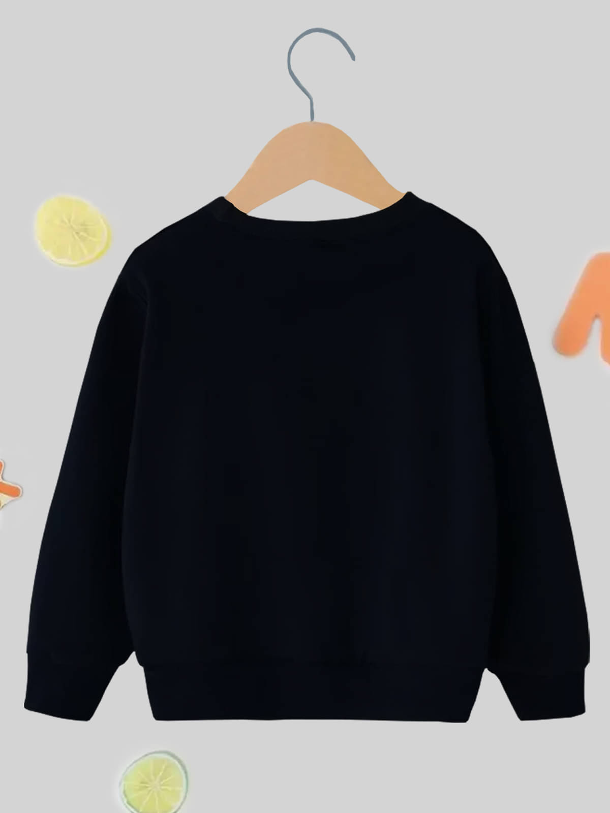     			Kuchipoo Pack of 1 Boys Fleece Sweatshirt ( Black )