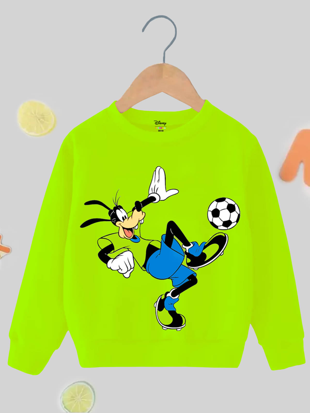     			Kuchipoo Pack of 1 Boys Fleece Sweatshirt ( Neon Green )