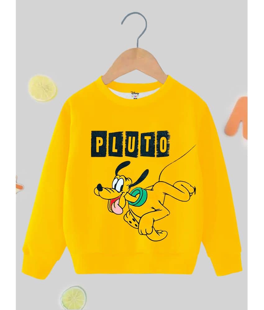 Kuchipoo Pack of 1 Boys Fleece Sweatshirt ( White )