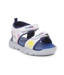 Liberty FLYNN-41 SeaBlue Velcro Sports Sandals For Kids