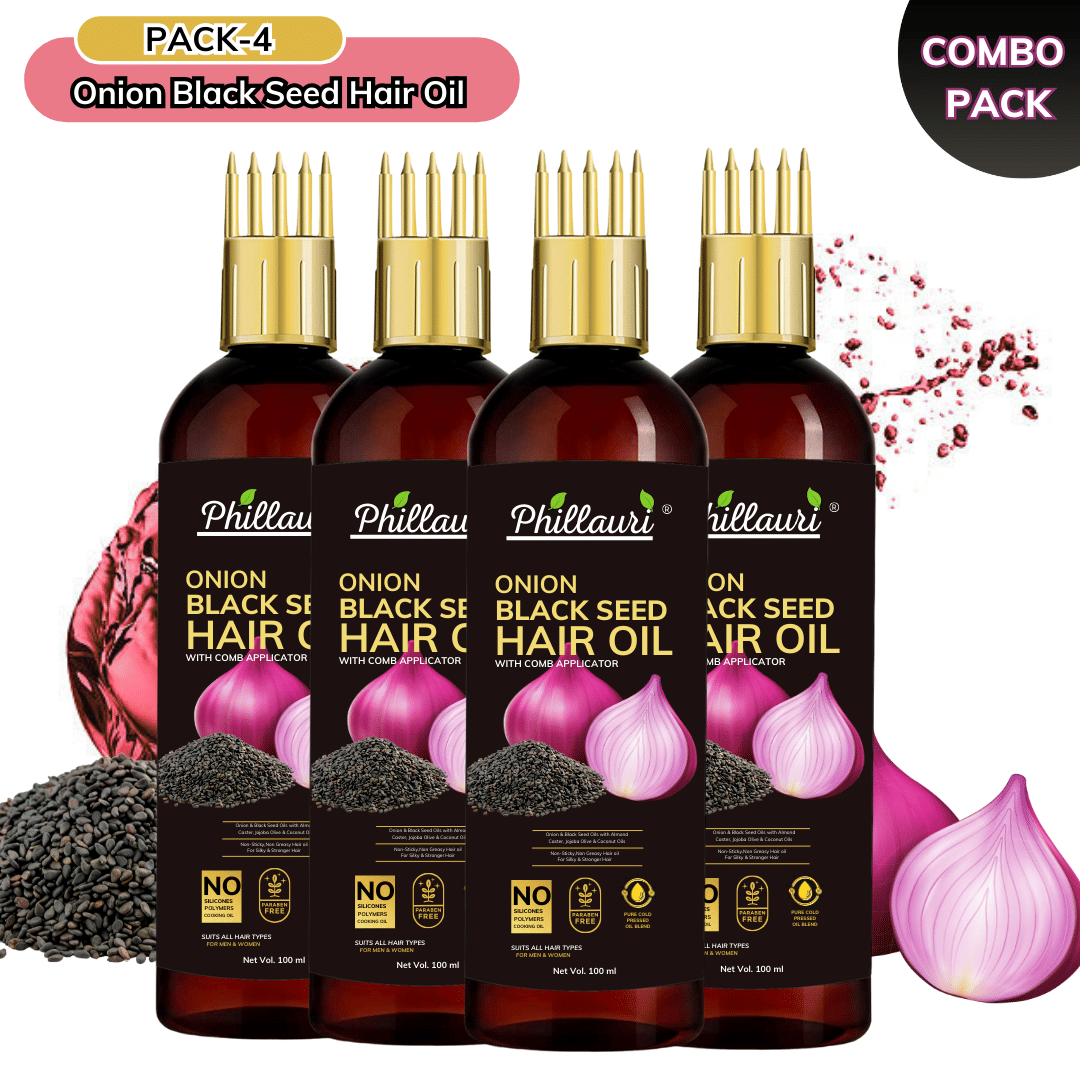 Phillauri - Anti Dandruff Onion Oil 400 ml ( Pack of 4 ) Phillauri - Anti Dandruff Onion Oil 400 ml ( Pack of 4 )