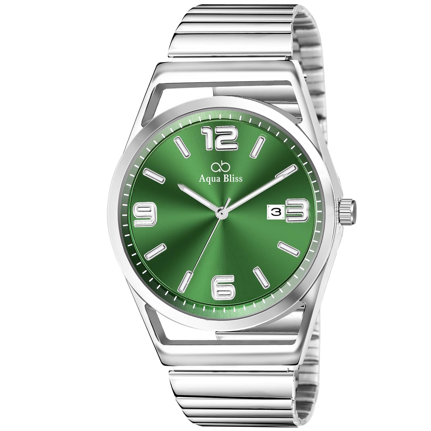 AQUA BLISS - Silver Stainless Steel Analog Men's Watch