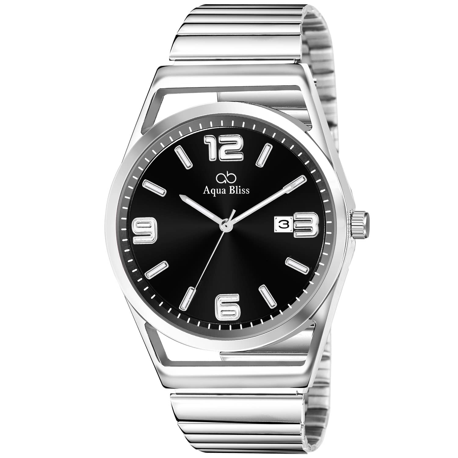 AQUA BLISS - Silver Stainless Steel Analog Men's Watch