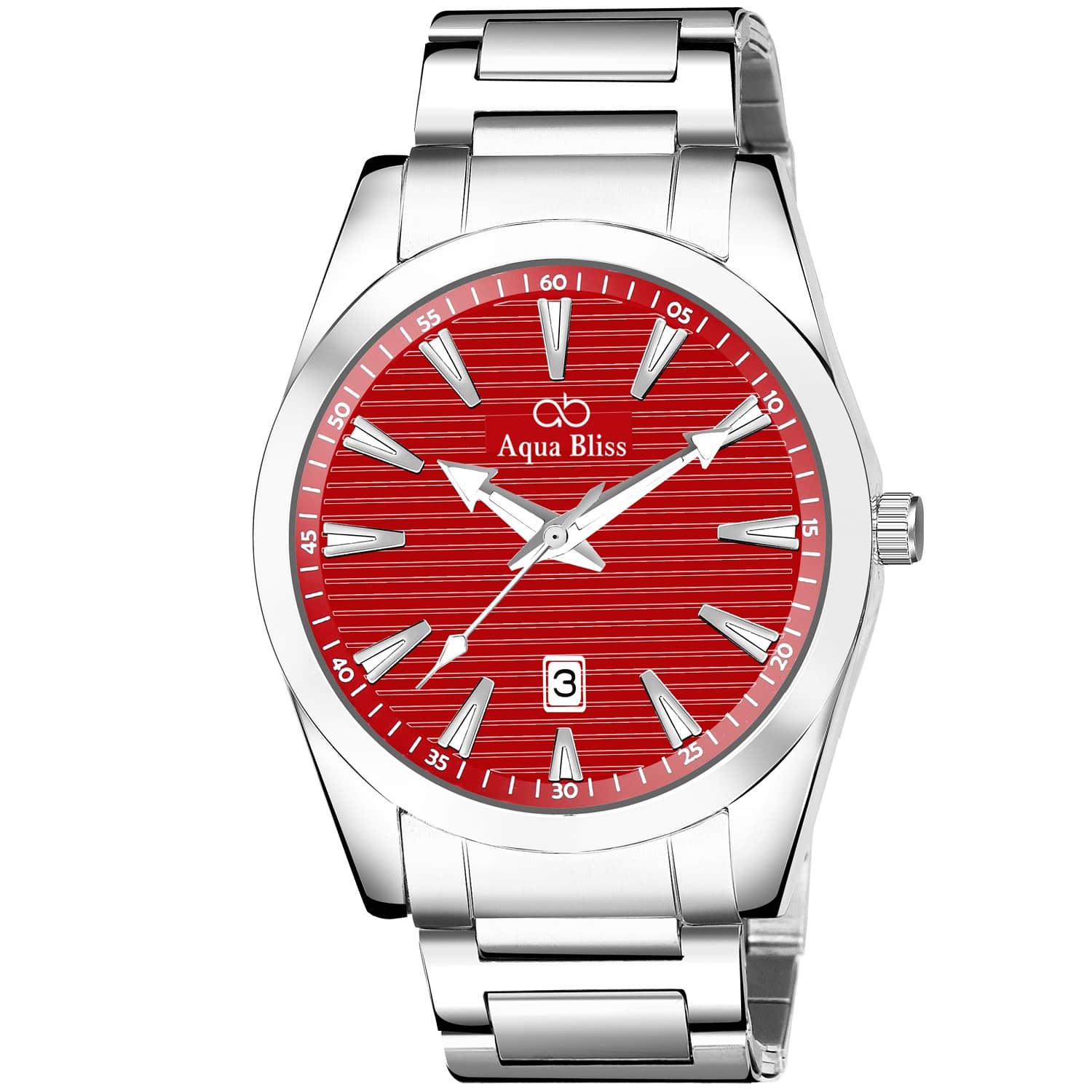 AQUA BLISS - Silver Stainless Steel Analog Men's Watch