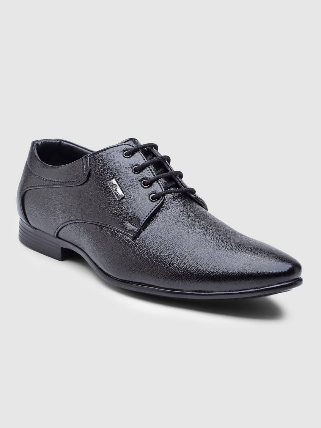 Action - Black Men's Derby Formal Shoes - Formal Shoes | Buy online on ZillyBuy