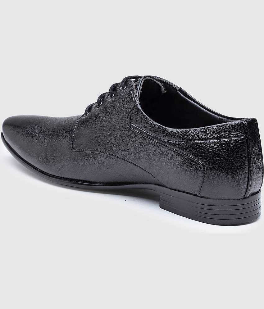 Action - Black Men's Derby Formal Shoes
