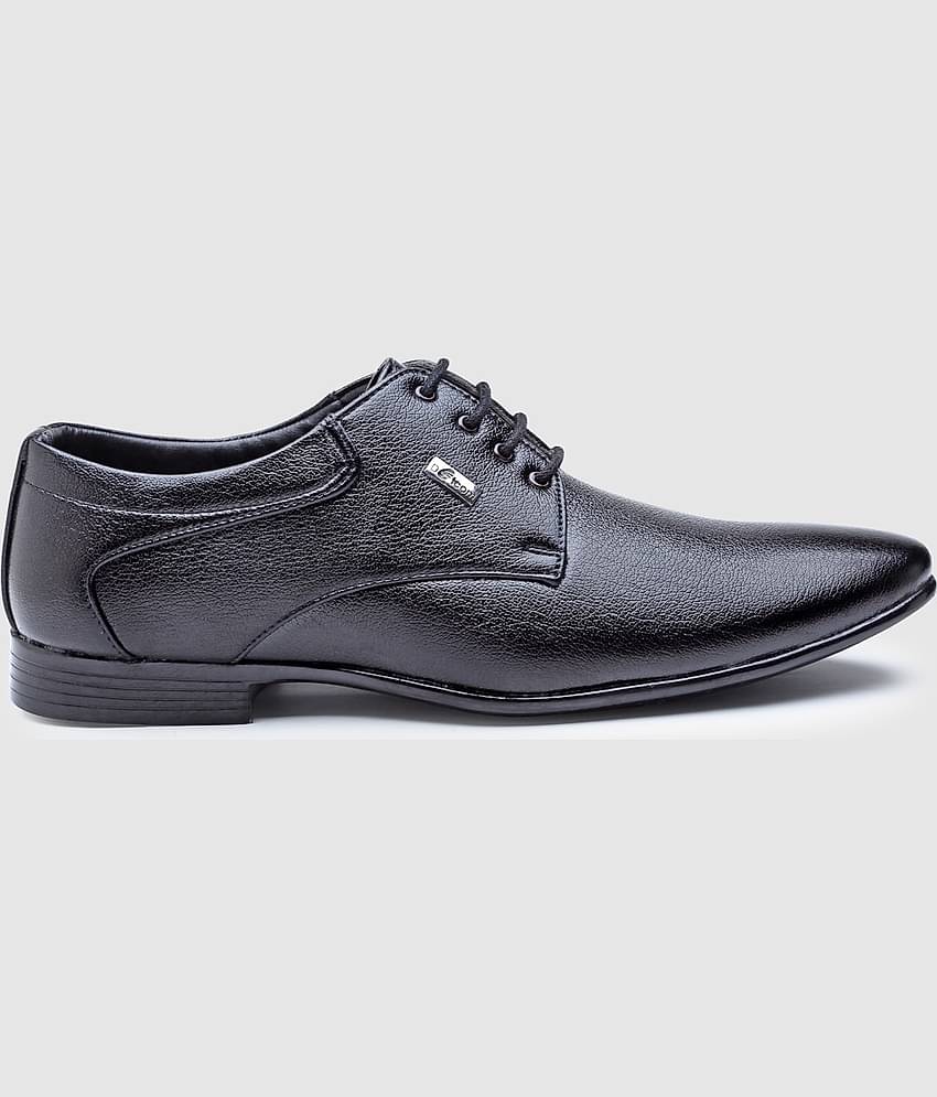 Action - Black Men's Derby Formal Shoes