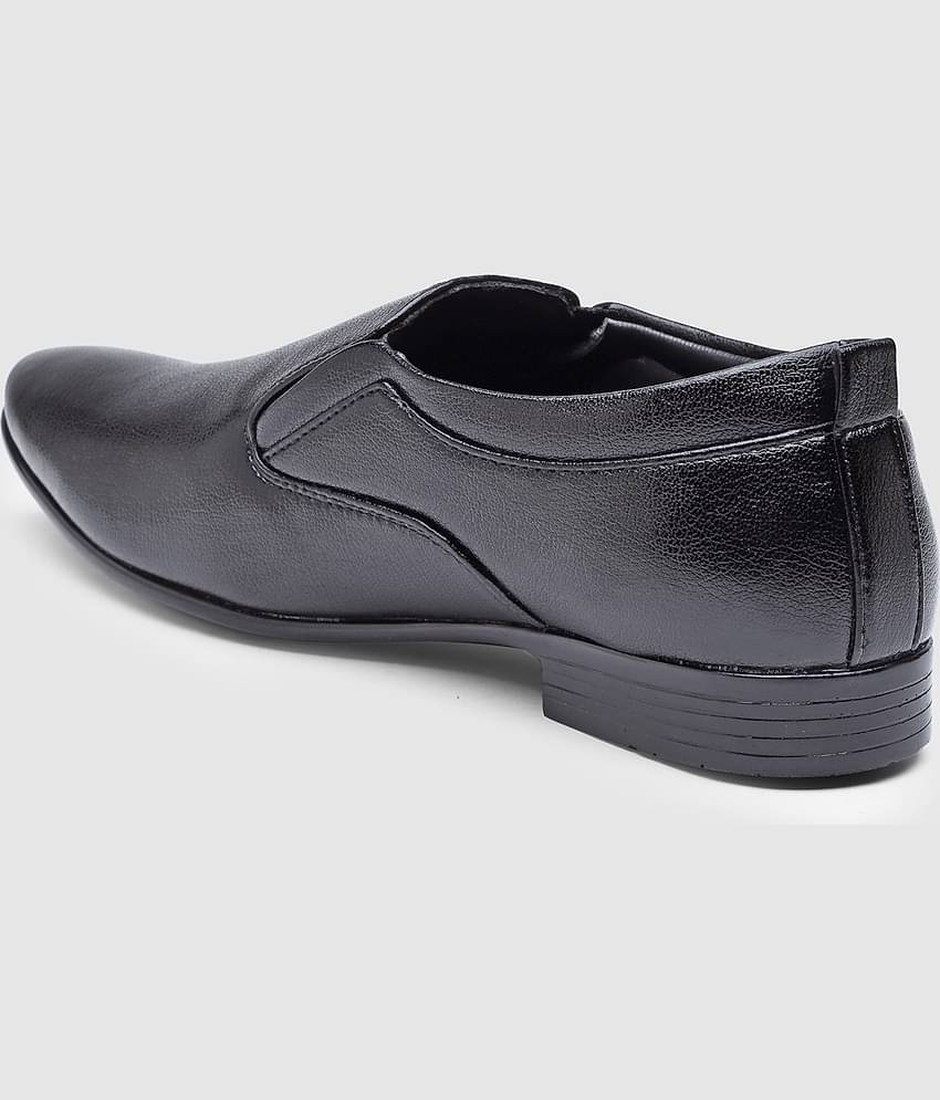 Action - Black Men's Slip On Formal Shoes