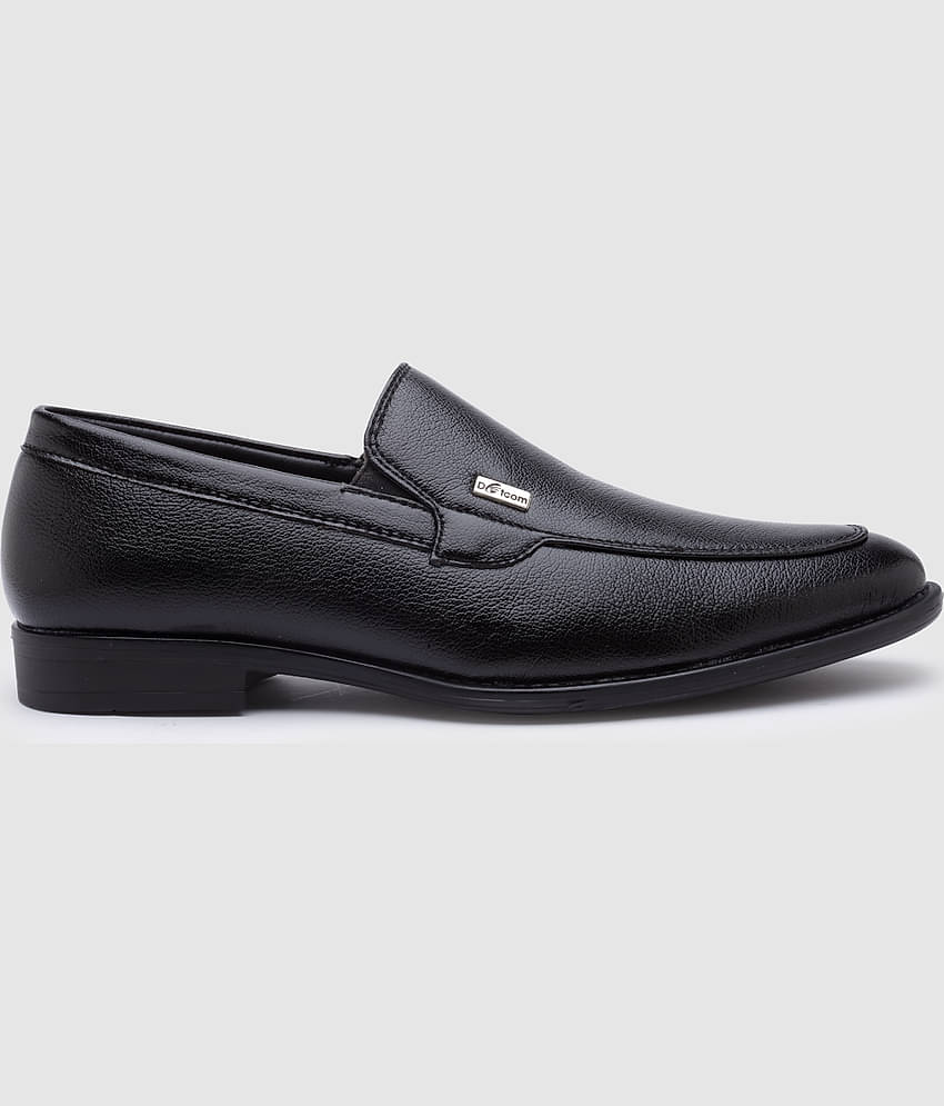 Action - Black Men's Slip On Formal Shoes