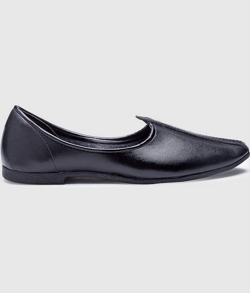 Action Lightweight Casual Shoes - Black Men's Slip-on Shoes