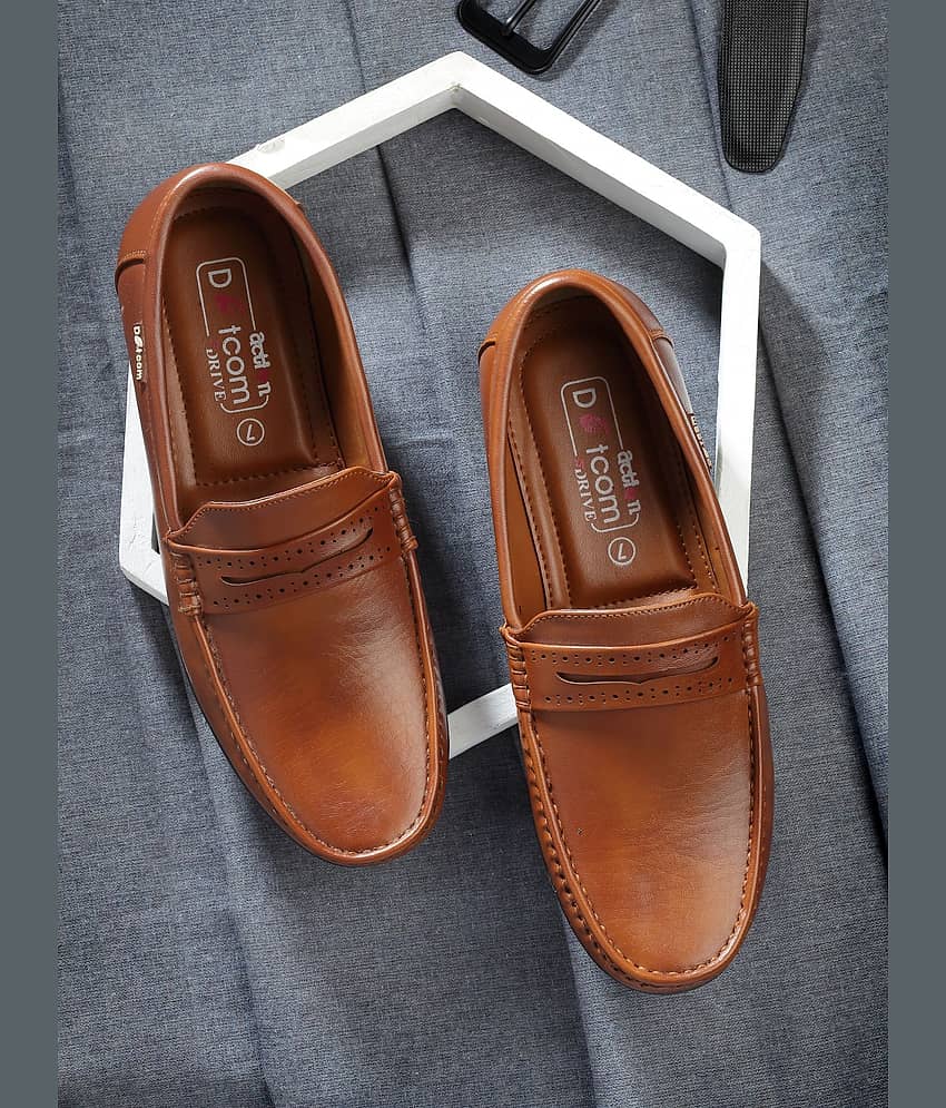 Action - Tan Men's Slip on - Formal Shoes | Buy online on ZillyBuy