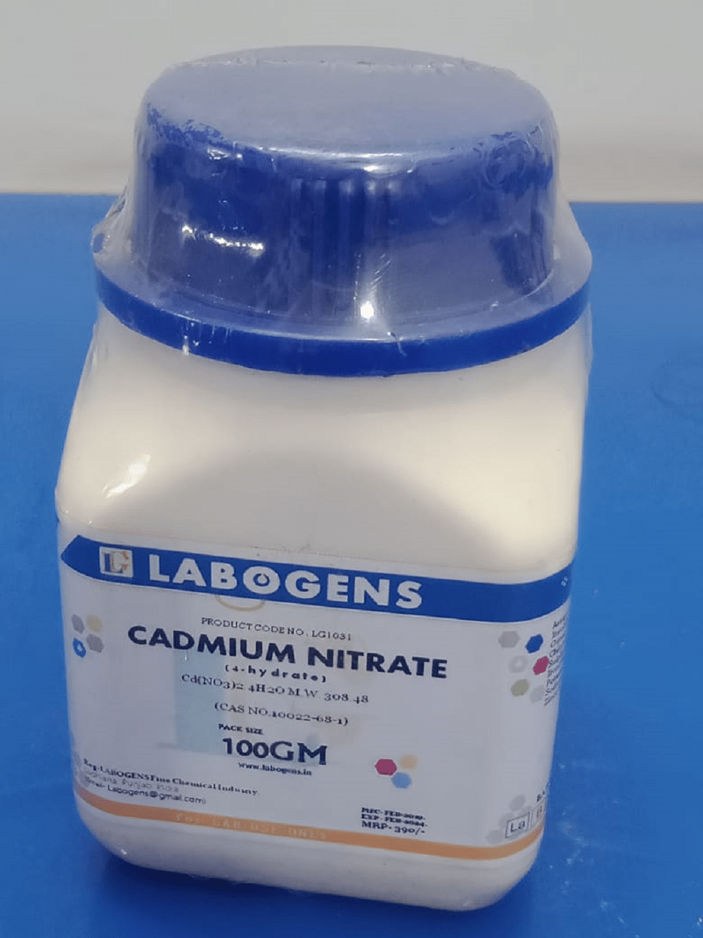     			CADMIUM NITRATE TETRAHYDRATE-100gm