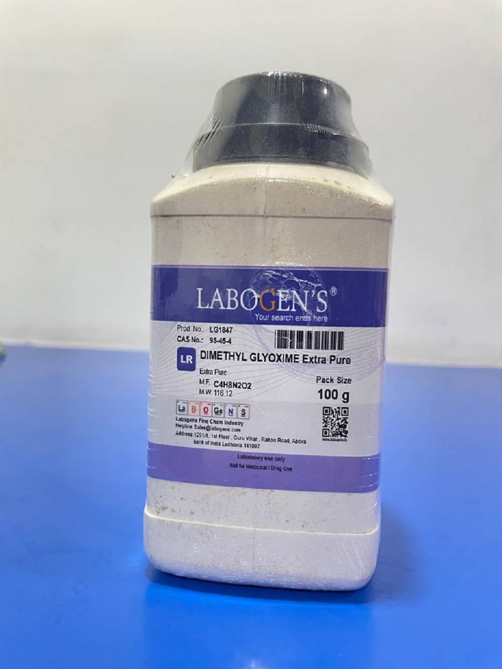     			DIMETHYL GLYOXIME Extra Pure-100gm