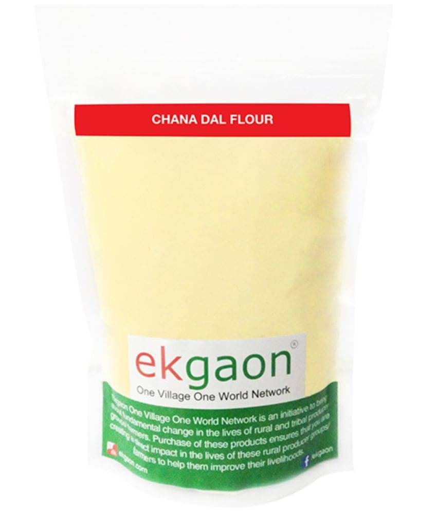 Ekgaon Chana dal Flour 450 gm Ekgaon Chana dal Flour 450 gm