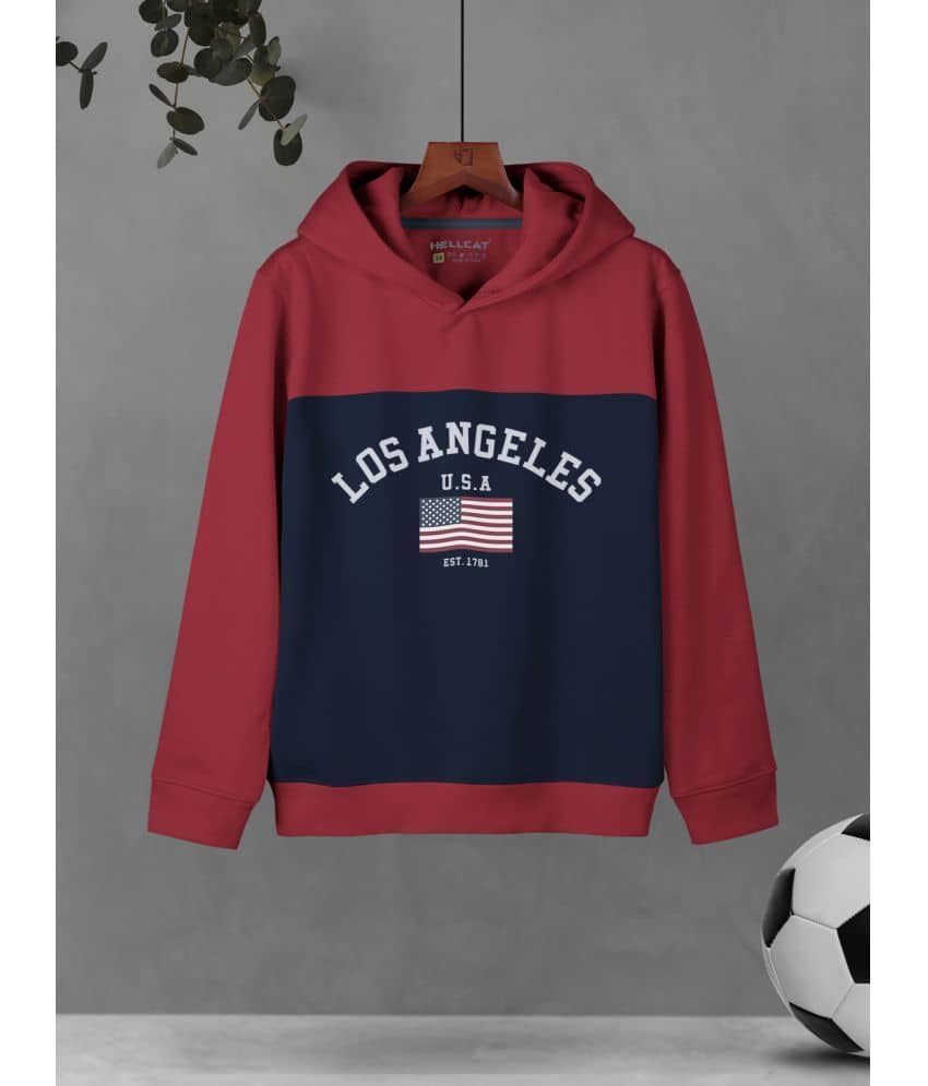 HELLCAT Pack of 1 Boys Cotton Blend Sweatshirt ( Navy )