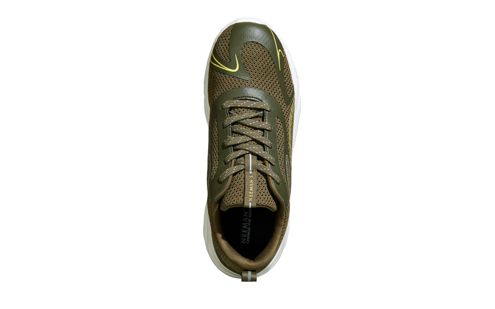     			Neemans Olive Men's Sneakers
