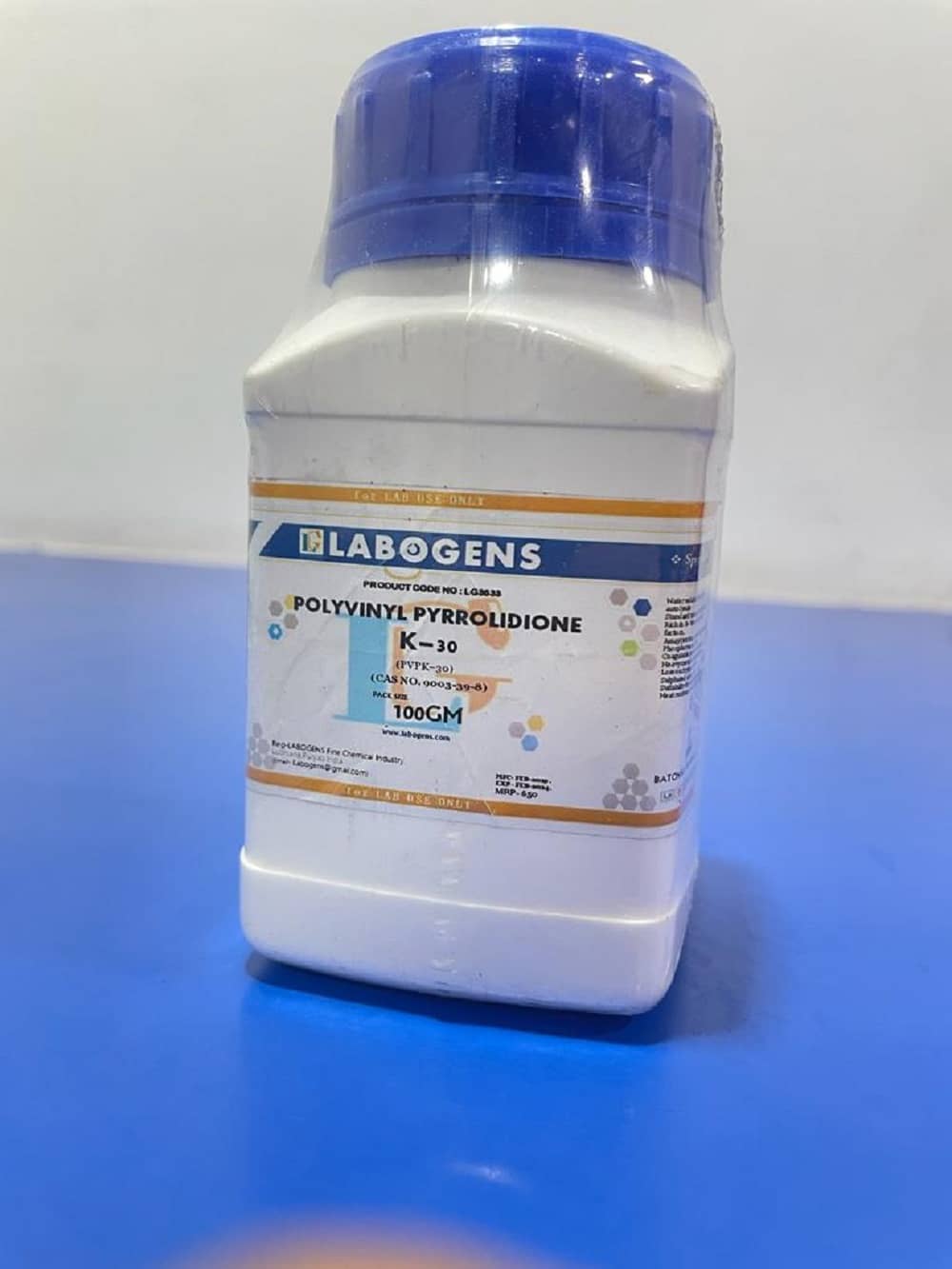 POLYVINYL PYRROLIDONE K30-100gm