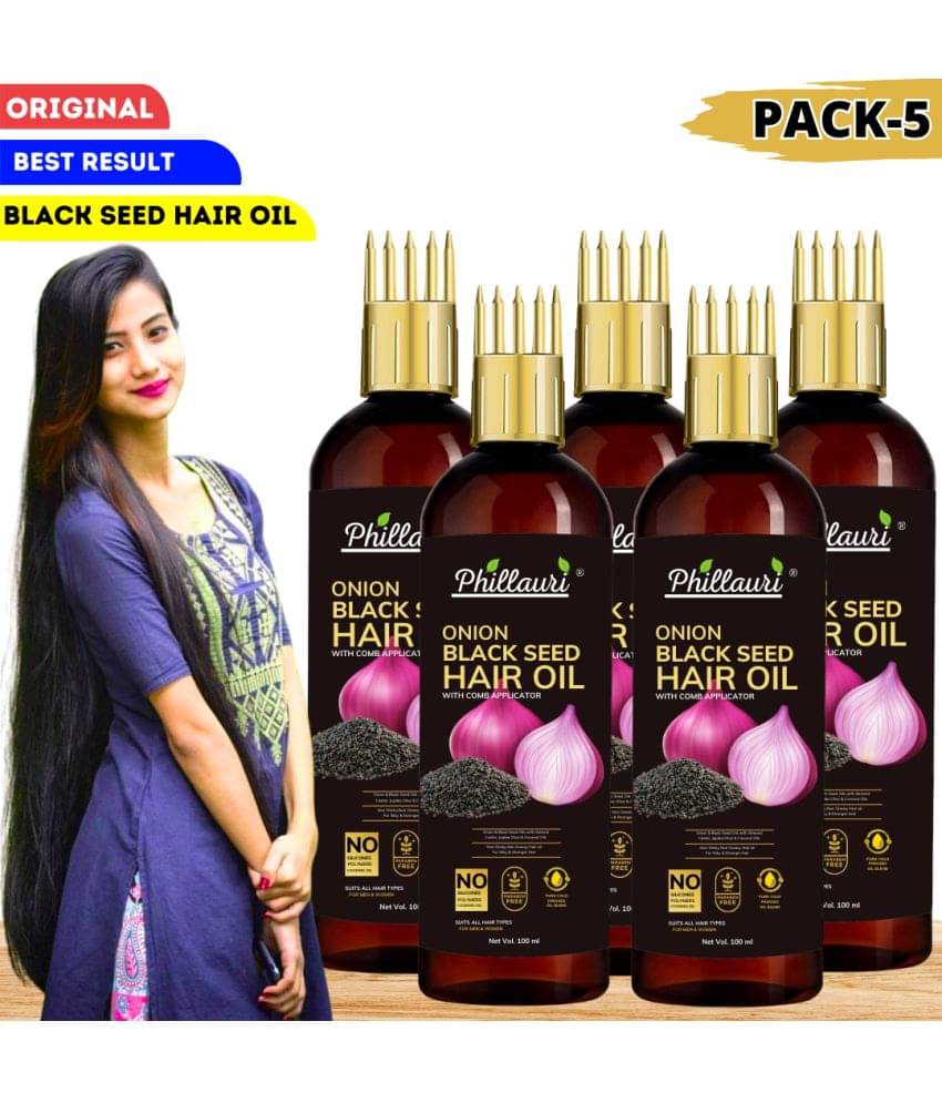 Phillauri - Anti Hair Fall Onion Oil 500 ml ( Pack of 5 ) Phillauri - Anti Hair Fall Onion Oil 500 ml ( Pack of 5 )