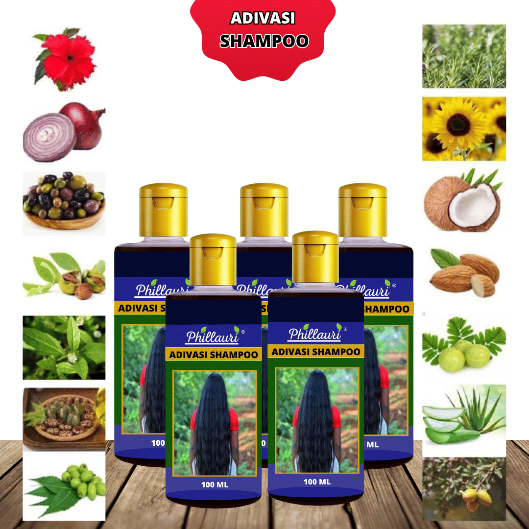 Phillauri - Anti Hair Fall Shampoo 500 mL ( Pack of 5 )