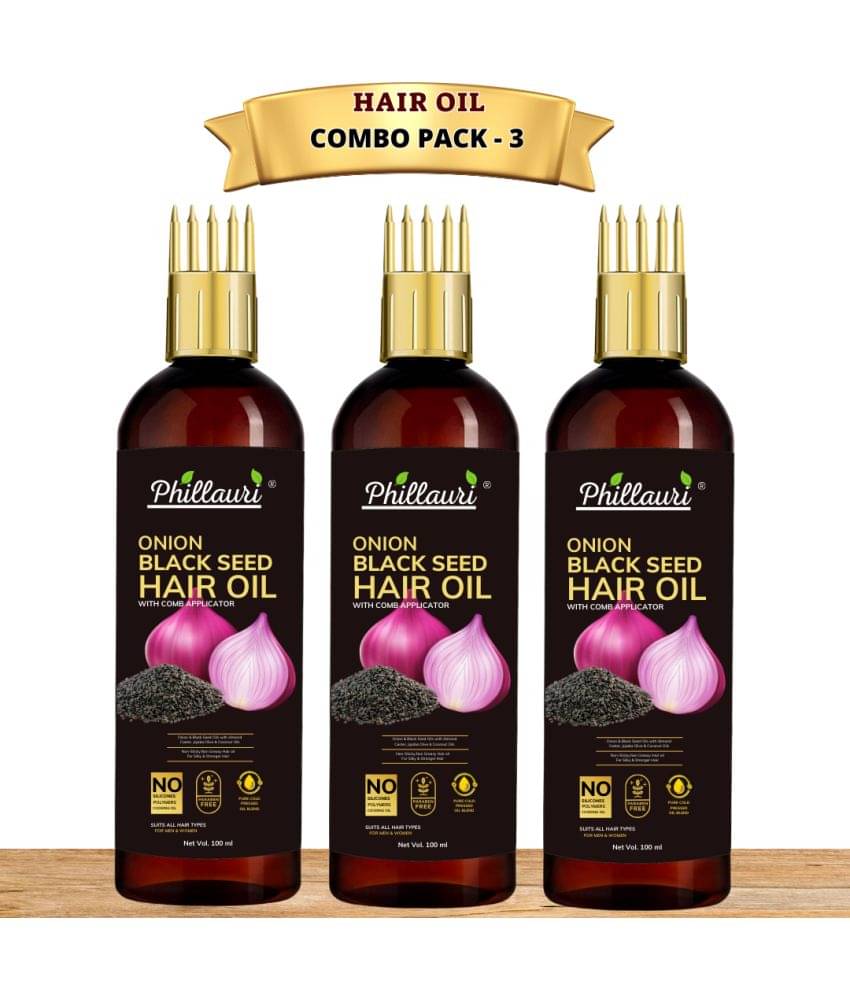 Phillauri - Scalp Treatment Onion Oil 300 ml ( Pack of 3 ) Phillauri - Scalp Treatment Onion Oil 300 ml ( Pack of 3 )