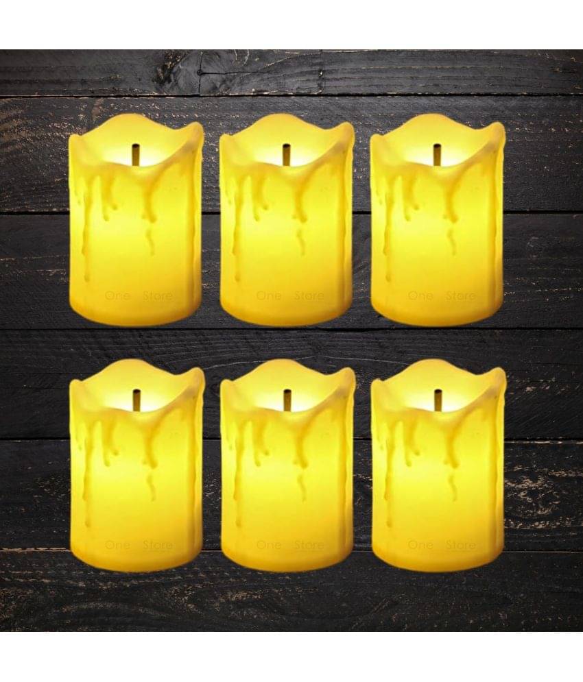RAMDEV ENTERPRISE - LED Candle Battery Opearted Multi ( Pack of 6 ) RAMDEV ENTERPRISE - LED Candle Battery Opearted Multi ( Pack of 6 )