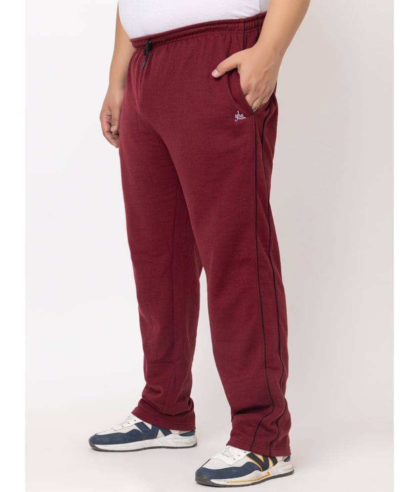     			YHA - Maroon Fleece Men's Trackpants ( Pack of 1 )
