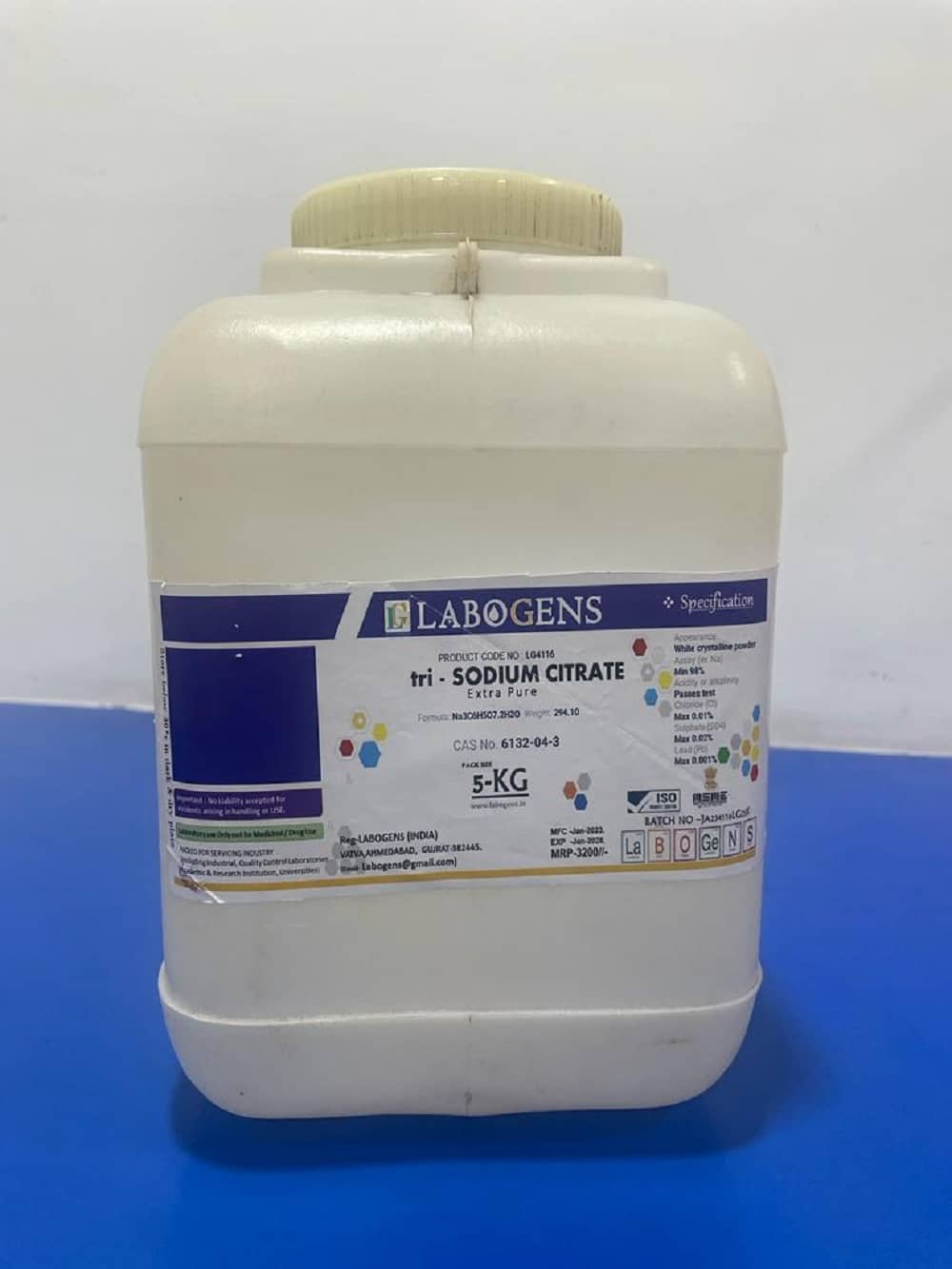 tri-SODIUM CITRATE DIHYDRATE