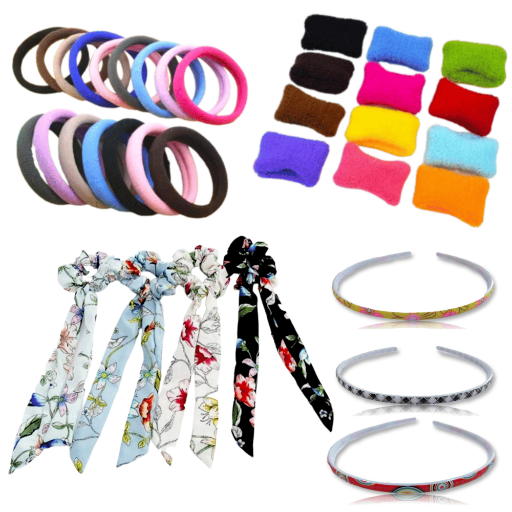 BELLO TOKO - Multi Women's Hair Accessory Set ( Pack of 1 ) - Jewellery Sets | Buy online on ZillyBuy