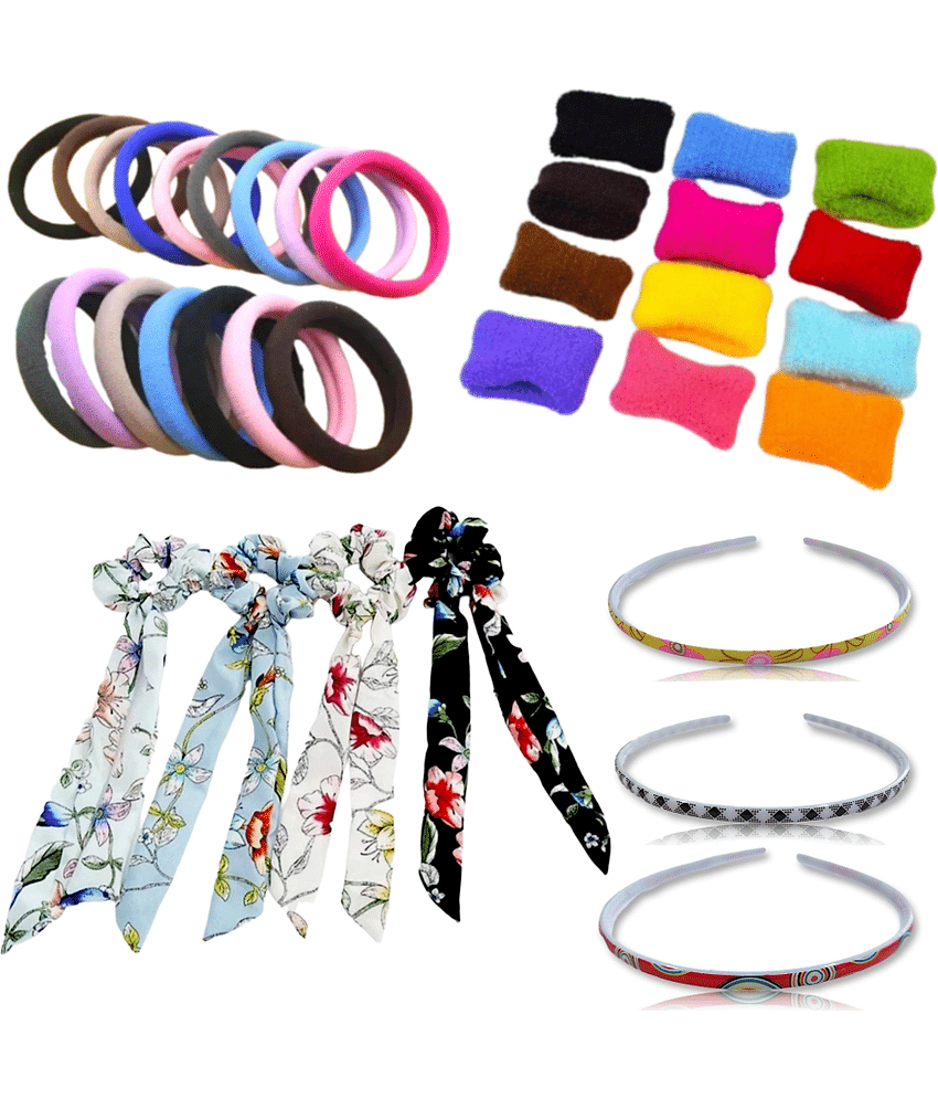 BELLO TOKO - Multi Women's Hair Accessory Set ( Pack of 1 ) BELLO TOKO - Multi Women's Hair Accessory Set ( Pack of 1 )