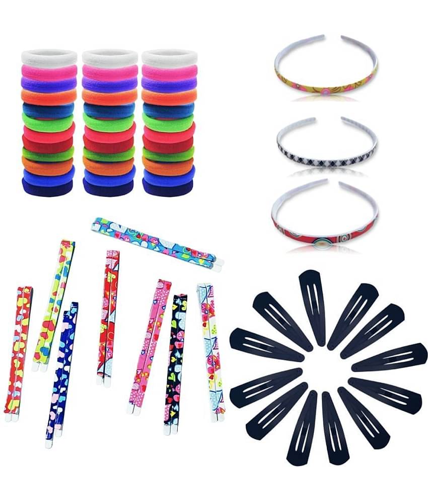 BELLO TOKO - Multi Women's Hair Accessory Set ( Pack of 1 ) BELLO TOKO - Multi Women's Hair Accessory Set ( Pack of 1 )