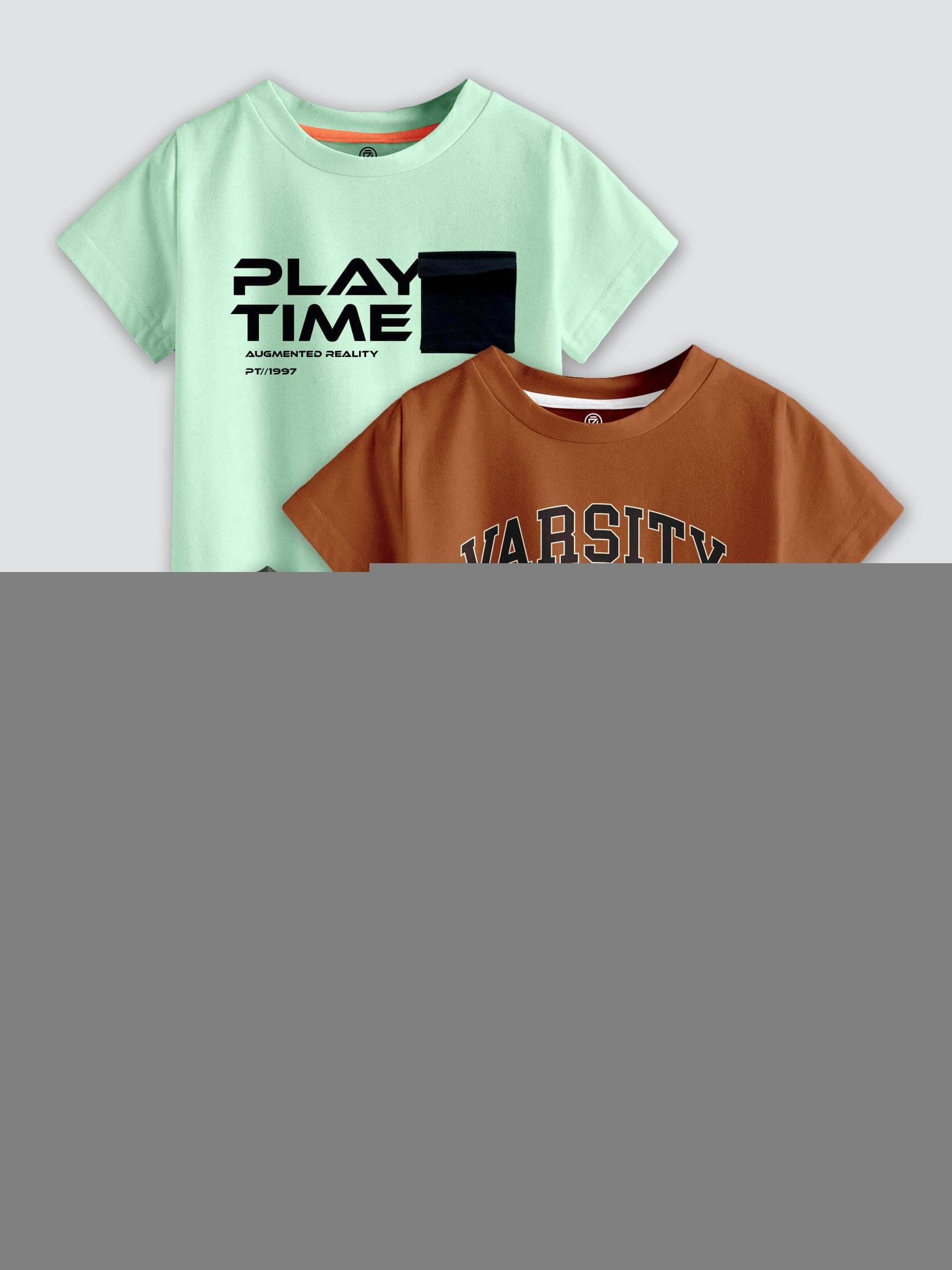     			CODEZ Pack of 1 Boys Cotton Blend T-Shirt ( Multi Color )