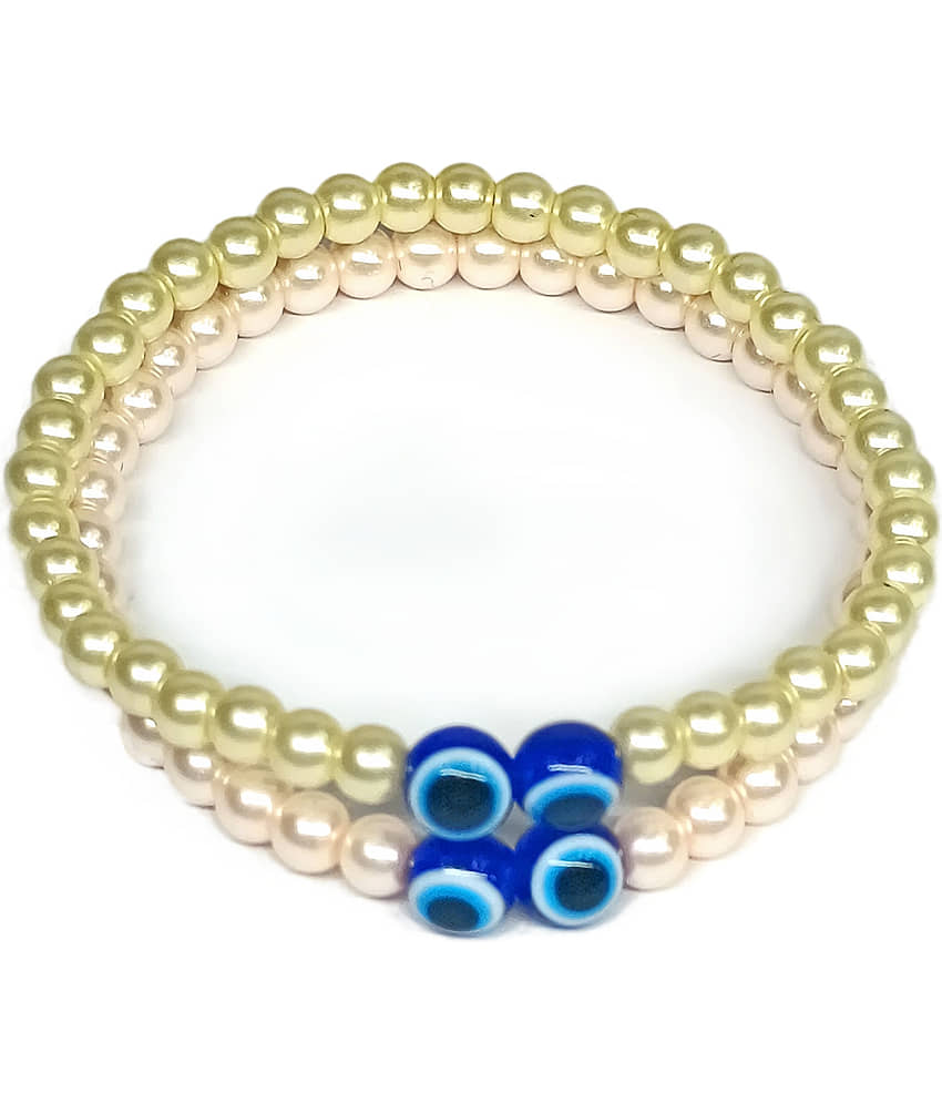 DAIVYA WELLNESS - Multicolor Bracelet ( Pack of 2 ) - Bangles & Bracelets | Buy online on ZillyBuy