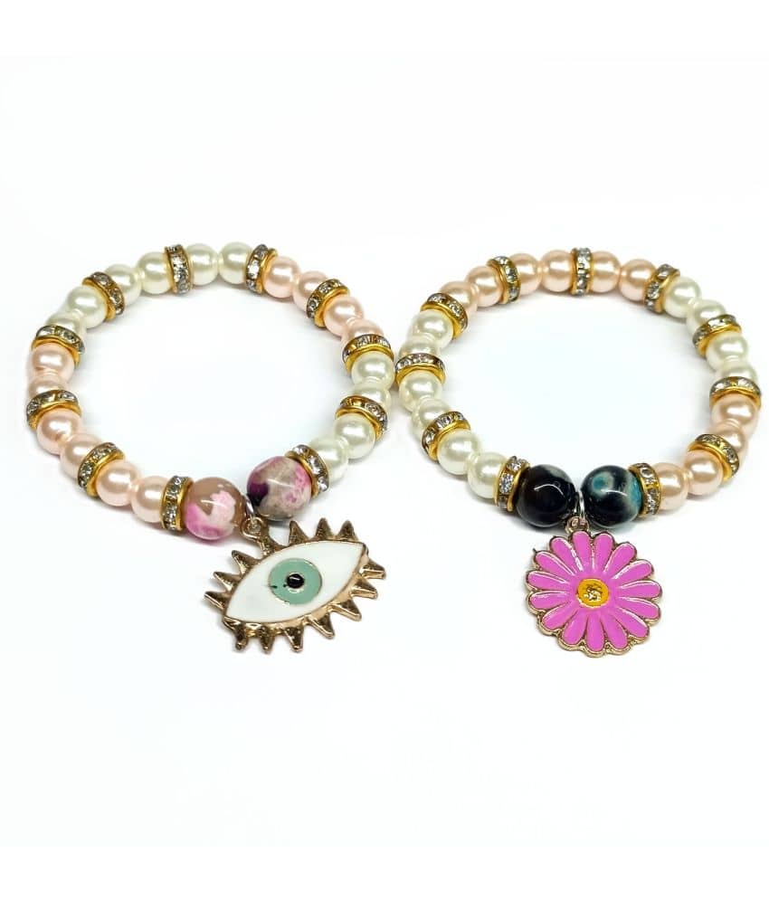 DAIVYA WELLNESS - Multicolor Bracelet ( Pack of 2 ) - Bangles & Bracelets | Buy online on ZillyBuy