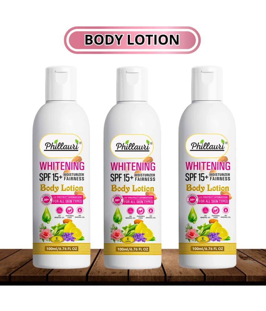 Phillauri - Moisturizing Lotion For All Skin Type 300 ml ( Pack of 3 )