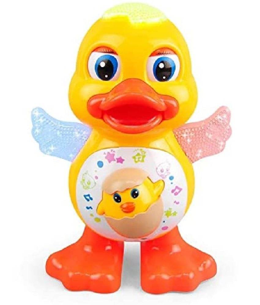     			AURAPURO Dancing Duck Toy for Kids with Flashing Lights and Musical Sounds - Real Dancing Action